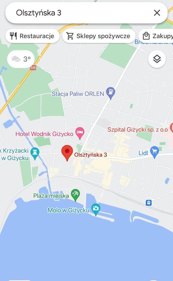 Xo Centrum Apartment Gizycko Ngoại thất bức ảnh